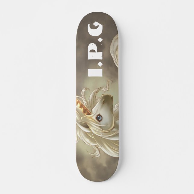 Skateboard licorne, I.P.G (Devant)