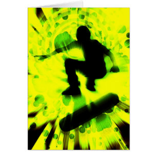 skateboard light explosion