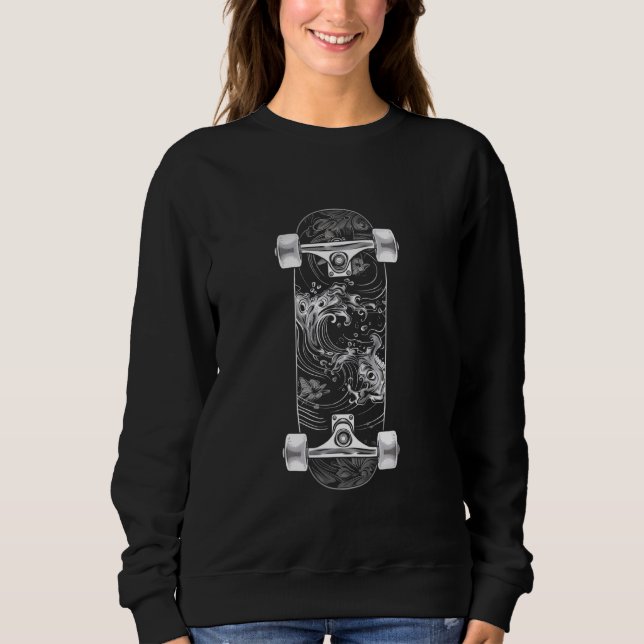 Skateboard Line Sweatshirt (Front)