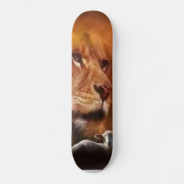 SKATEBOARD LION ET L'AGNEAU (Recto)