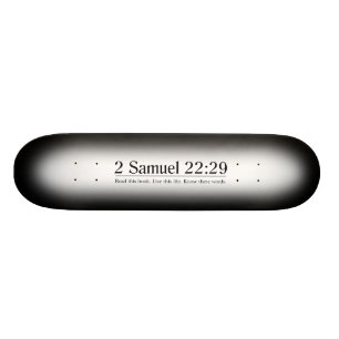 Skateboard Lisez le 22h29 de Samuel de la bible 2