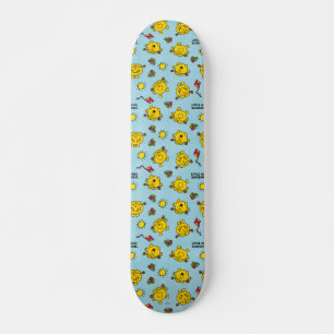 Skateboard Little Miss Sunshine Motif de point Polka Turquo