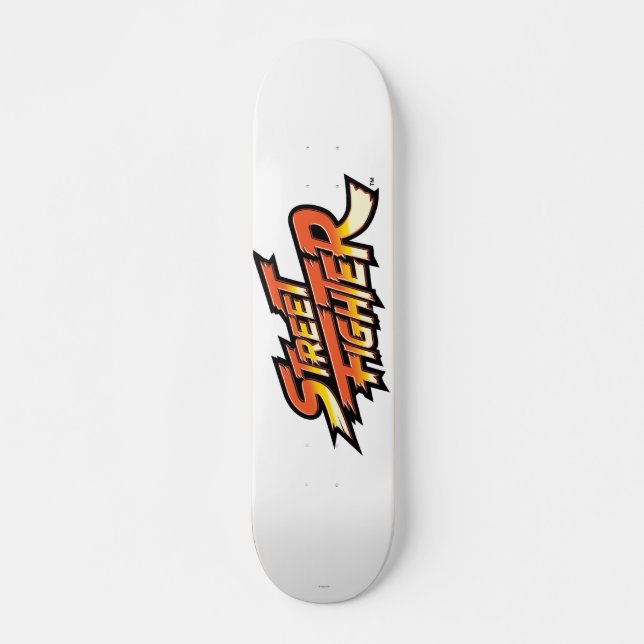 Skateboard Logo de marque de Street Fighter (Devant)