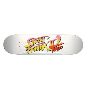 Skateboard Logo de Street Fighter II Turbo