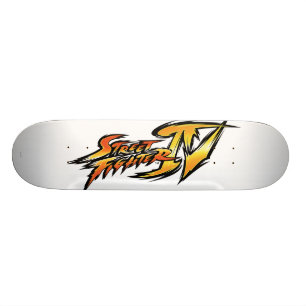 Skateboard Logo de Street Fighter IV