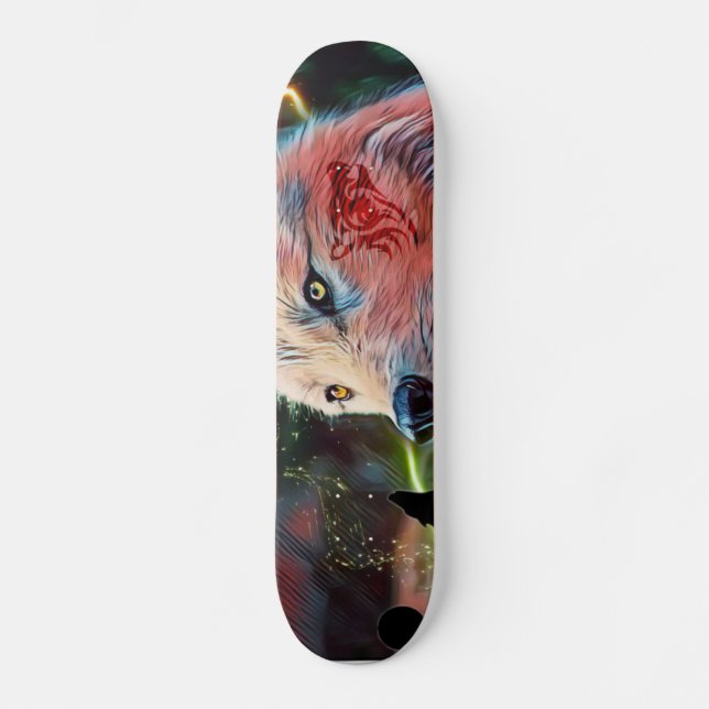 Skateboard Loup (Recto)