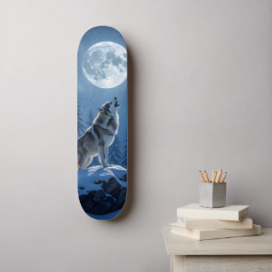 Skateboard Loup hurlant