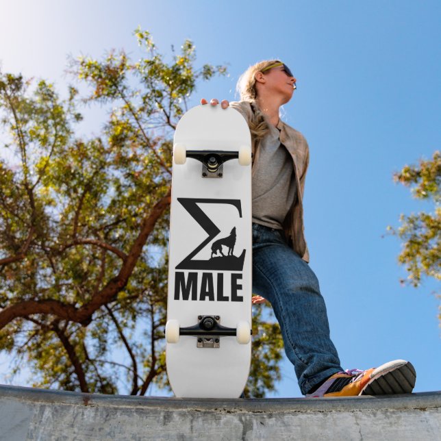Skateboard Loup solitaire de Sigma Male (Extérieur 1)