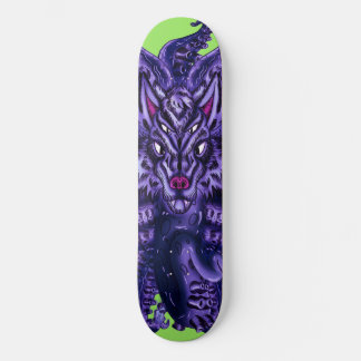 Skateboard Loup violet profond Tulu
