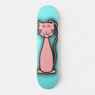 Skateboard Love Cats