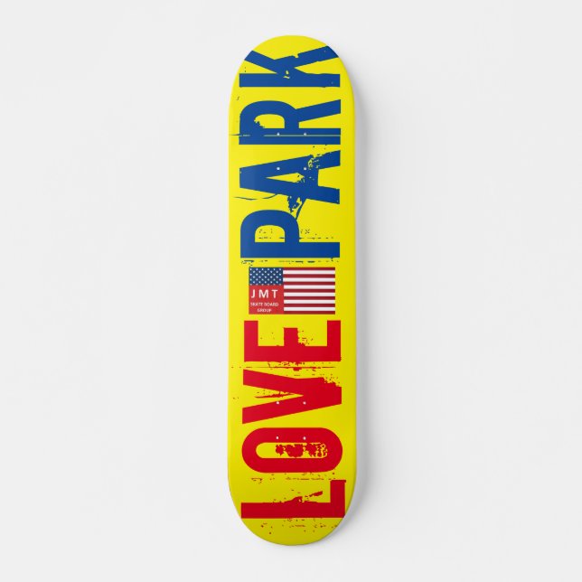 Skateboard LOVE PARK Skateboard, pont de 7¾ po (Devant)