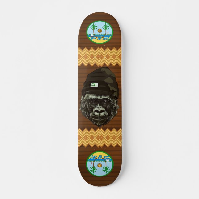 Skateboard Lowland Gorilla Art Edition Skateboards (Devant)