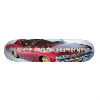 Skateboard lowrider chevy de l'impala 1968
