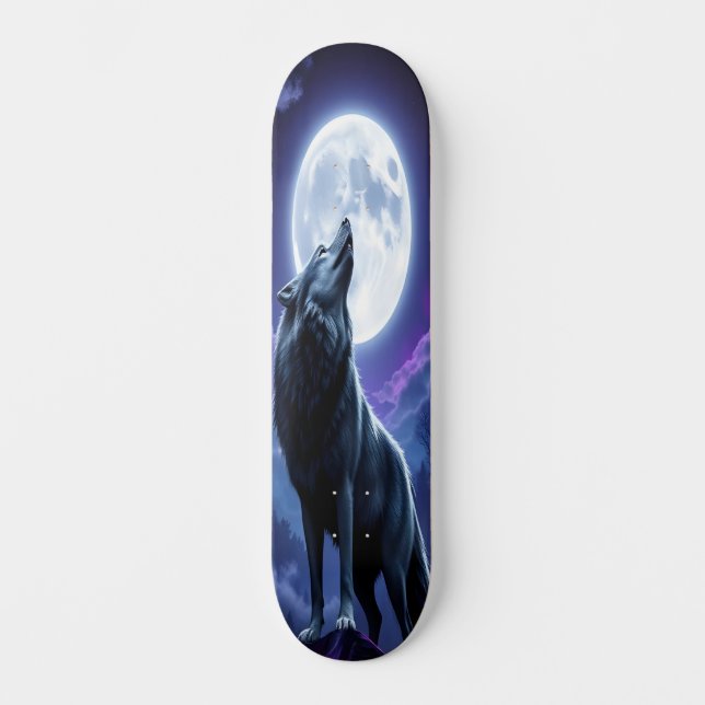 Skateboard Lunar Howl Edition 3 (Recto)