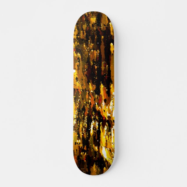 Skateboard Luzes foscas de vela sob uma placa de gelo (Devant)