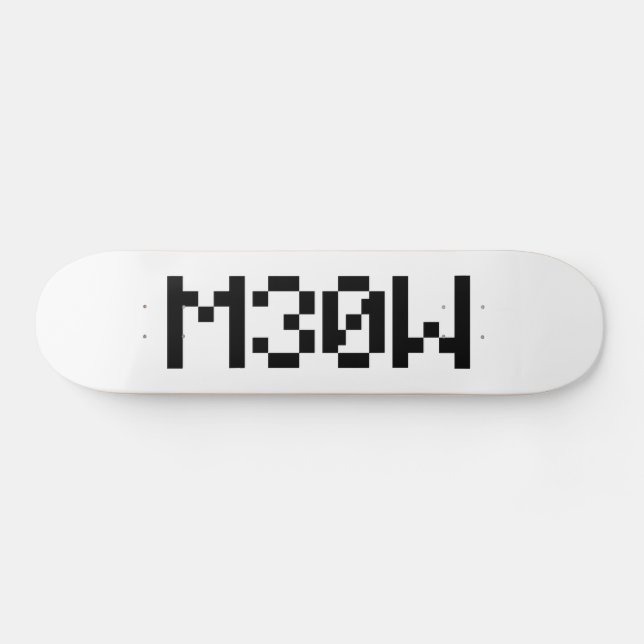 Skateboard M30W [Sons animaux de léopards] (Horz)