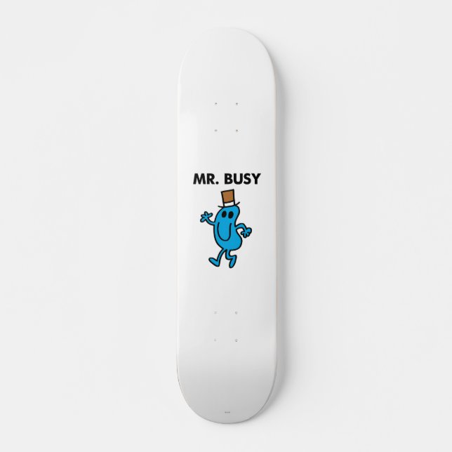 Skateboard M. Busy Waving Bonjour (Devant)