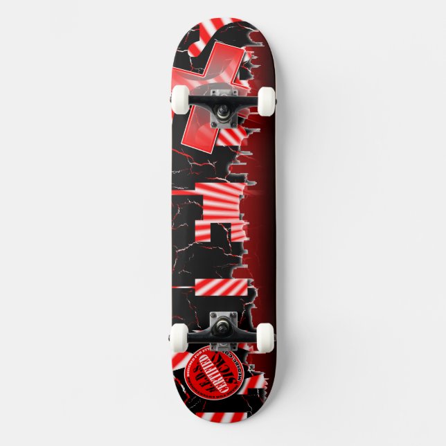 Skateboard M.E.D.S. "Vancouver, AVANT JÉSUS CHRIST" (Recto)