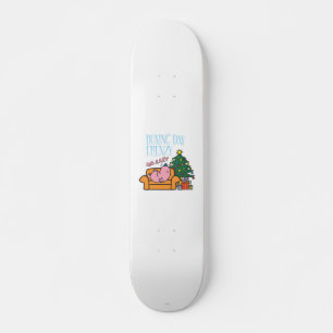 Skateboard M. Lazy Se Repose Sur Un Canapé