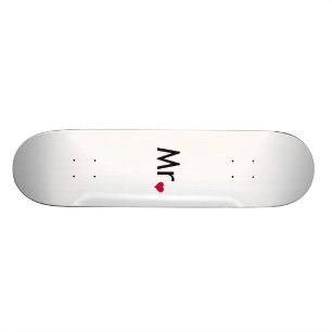 Skateboard M. - moitié de M. et de Mme ensemble