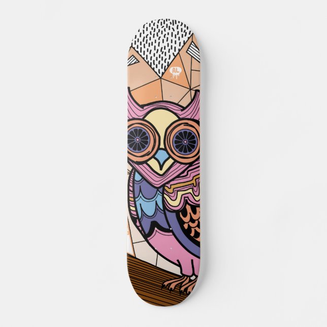 Skateboard M. Owl (Recto)