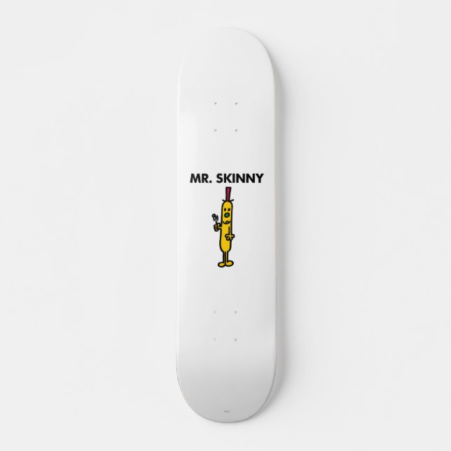 Skateboard M. Skinny | Pois et fourrure (Devant)
