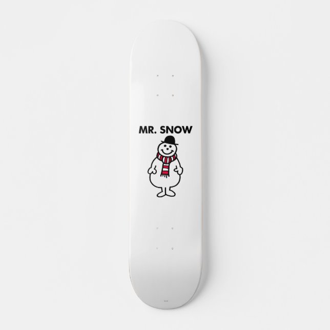 Skateboard M. Snow | Pose classique (Devant)