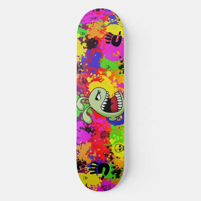 Skateboard Mad Bunny (Recto)