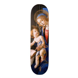 Skateboard Madonna enseigne à l'enfant Jesus Sandro Botticel