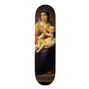 Skateboard Madonna et enfant - Vierge Marie - Murillo