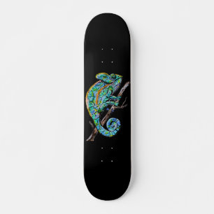 Skateboard Magic Chameleon