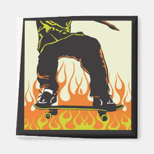 Skateboard Magnet