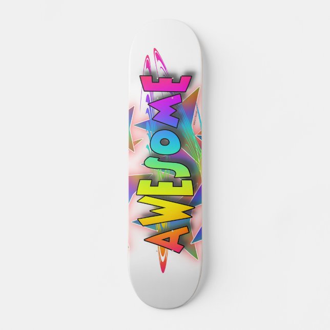 SKATEBOARD MAGNIFIQUE ! (Recto)