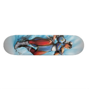 Skateboard Main de Chun-Li sur la hanche