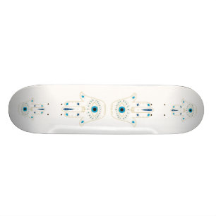 Skateboard Main de Hamsa/de plate-forme de planche à