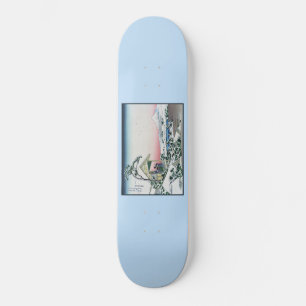 Skateboard Maison de thé Koishikawa Vue sur le mont Fuji par 