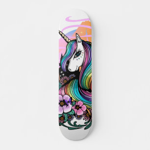 Skateboard Majestic Unicorn
