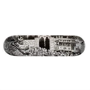 Skateboard Mamie Calavera Eléctrica