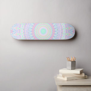 Skateboard Mandala Hippie Branché