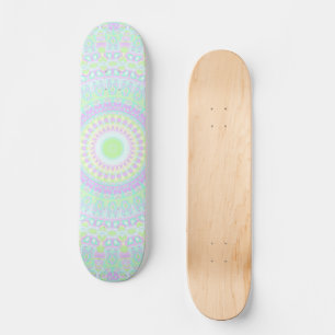 Skateboard Mandala Hippie Funky