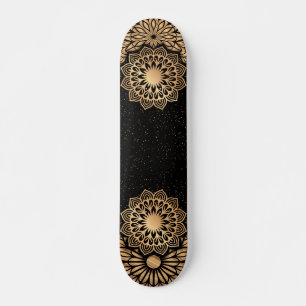 Skateboard Mandala Motif et devis tendance