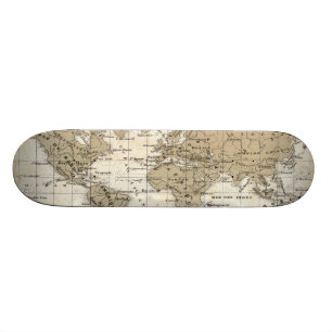 Skateboard Mappemonde