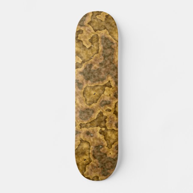 Skateboard Marbre Brown (Recto)