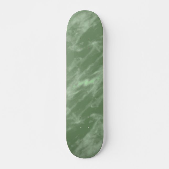 Skateboard Marbre vert (Devant)