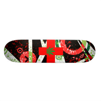 Skateboard marijuana médicale
