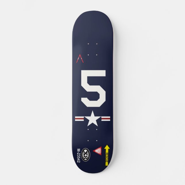 Skateboard Mark 2 de la carte F4U (Recto)