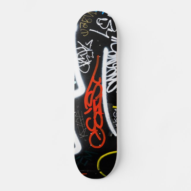 Skateboard marqué (Recto)