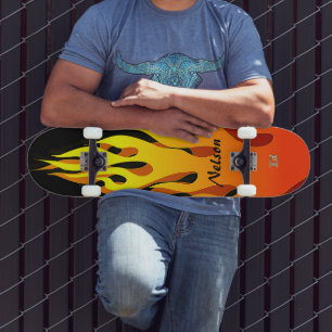 Skateboard Marque Dd Afterburn Flames