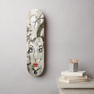 Skateboard Marque Graffiti Street Art Dd