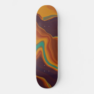 Skateboard marron